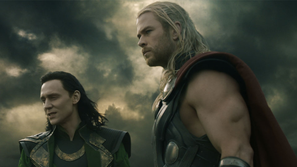 Loki (Hiddleston), Thor (Hemsworth)