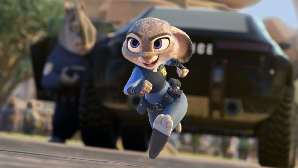 Judy ist die erste Hasendame, die bei der Polizei ist. Jedoch wird sie dort meist nur belaechelt.