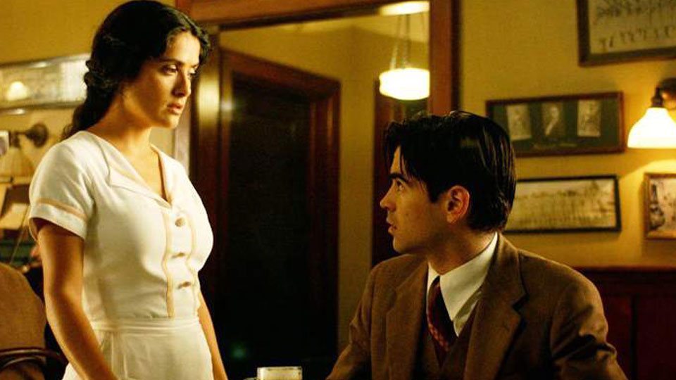 Salma Hayek and Colin Farrell in Ask the Dust