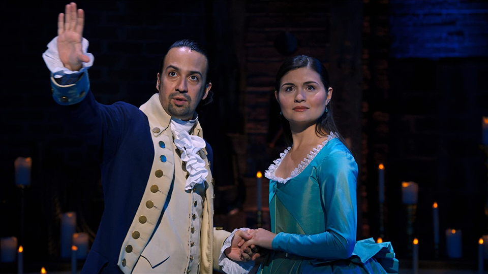 Alexander Hamilton (Lin-Manuel Miranda) & Eliza Hamilton (Phillipa Soo)