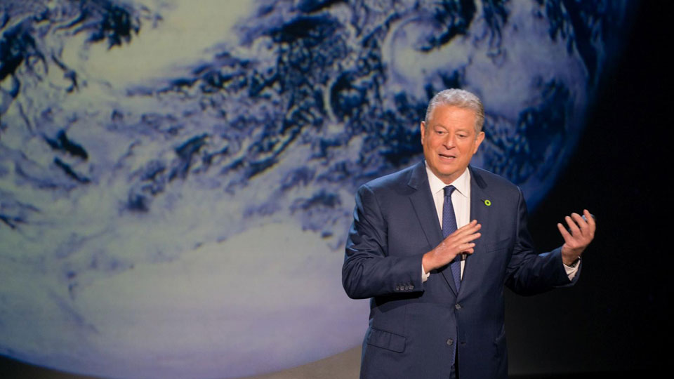 Al  Gore im Kampf gegen die globale Klimaerwärmung.