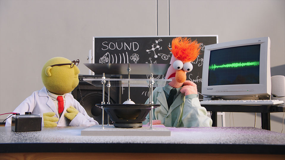 Dr. Bunsen Honeydew und Assistent Beaker