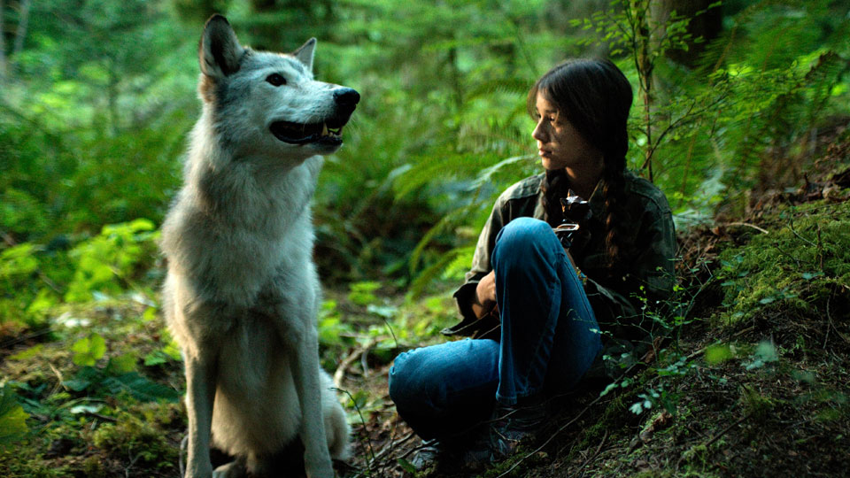 Als sie eines Tages wieder damit anfaengt, wird sie ploetzlich von einem mysterioesen Wolf besucht.