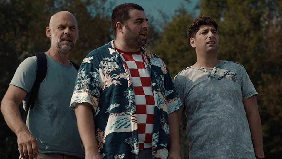 Zolja (Alen Liveric), Jasmin (Branko Jankovic) und Mali (Borko Peric)