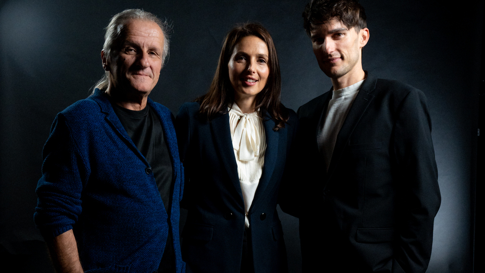 Das ISFMF-Team: Produzent Željko Glaser, Executive Director Marijana Glaser & Artistic Director Ozren. K. Glaser. © ISFMF