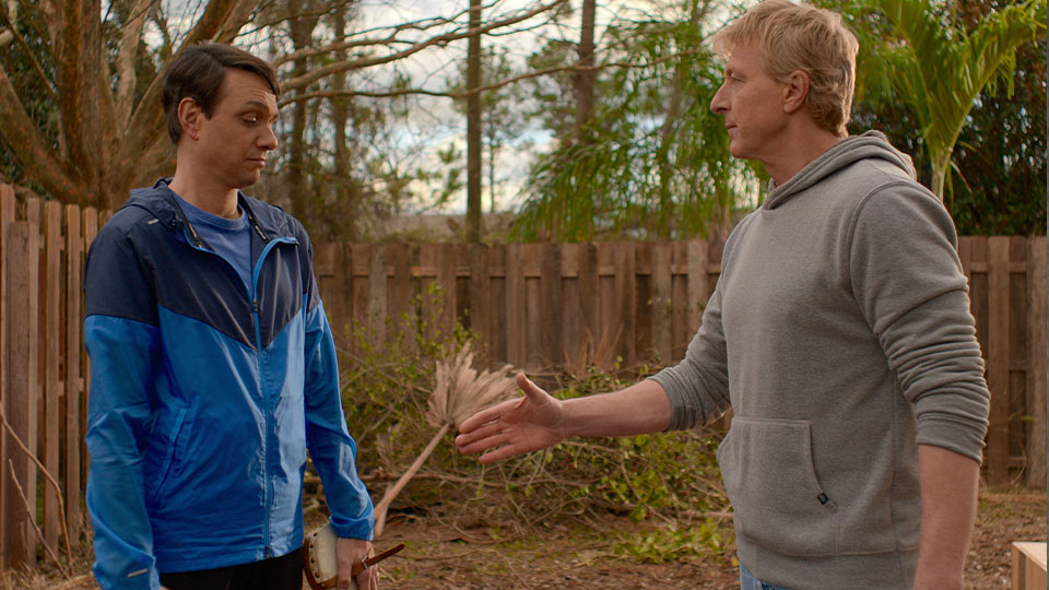 Daniel LaRusso (Ralph Macchio) und Johnny Lawrence (William Zabka)