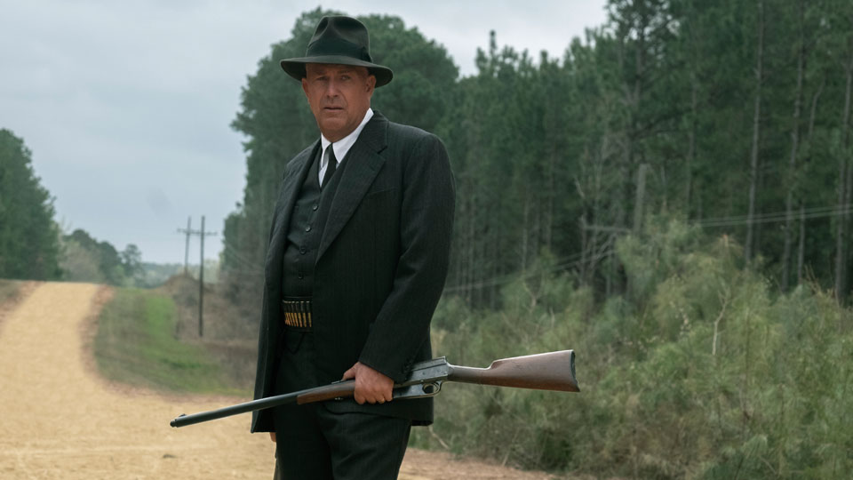 Kevin Costner auf der Jagd nach Bonnie und Clyde