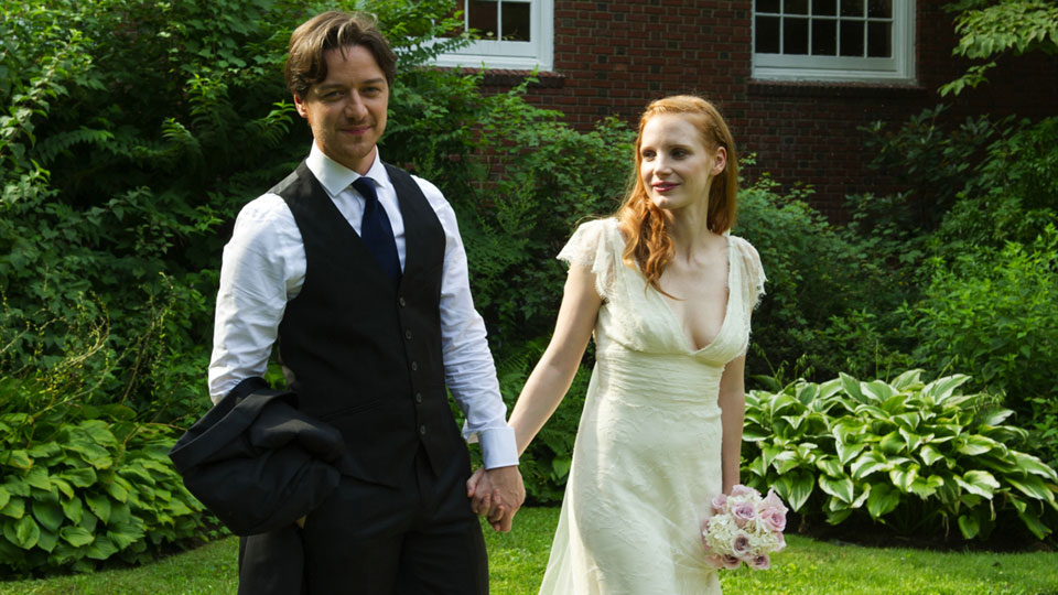 Conor Ludlow (James McAvoy), Eleanor Ribgy (Jessica Chastain)