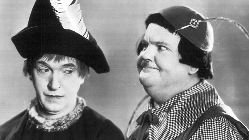 Stannie (Stan Laurel) und Ollie (Oliver Hardy)