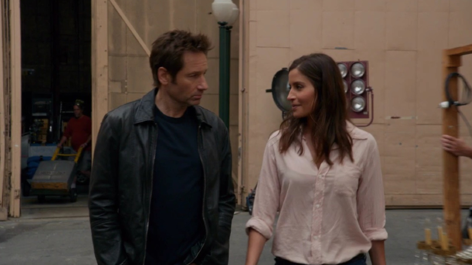 Hank Moody (David Duchovny) & Amy Taylor Walsh (Mercedes Mason)