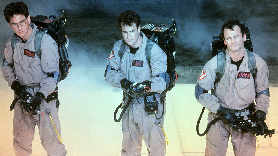 Egon Spengler (Harold Ramis), Raymond Stantz (Dan Aykroyd) & Peter Venkman (Bill Murray)