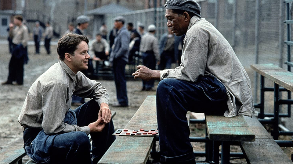 Andy Dufresne (Tim Robbins) & Ellis Boyd 'Red' Redding (Morgan Freeman)