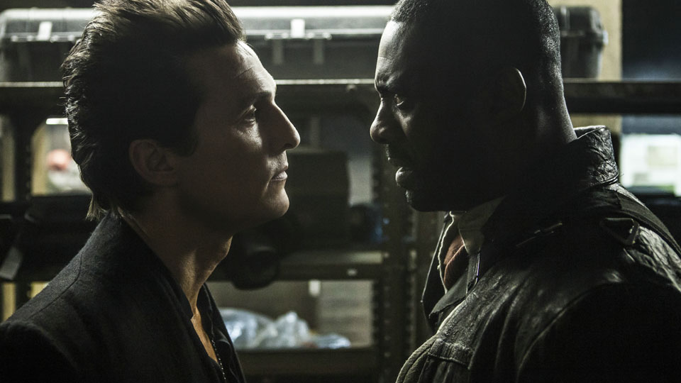 Man in Black (Matthew McConaughey) und Roland Deschain (Idris Elba)