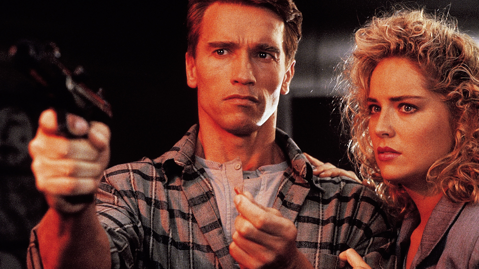 Quaid (Arnold Schwarzenegger), Lori (Sharon Stone)