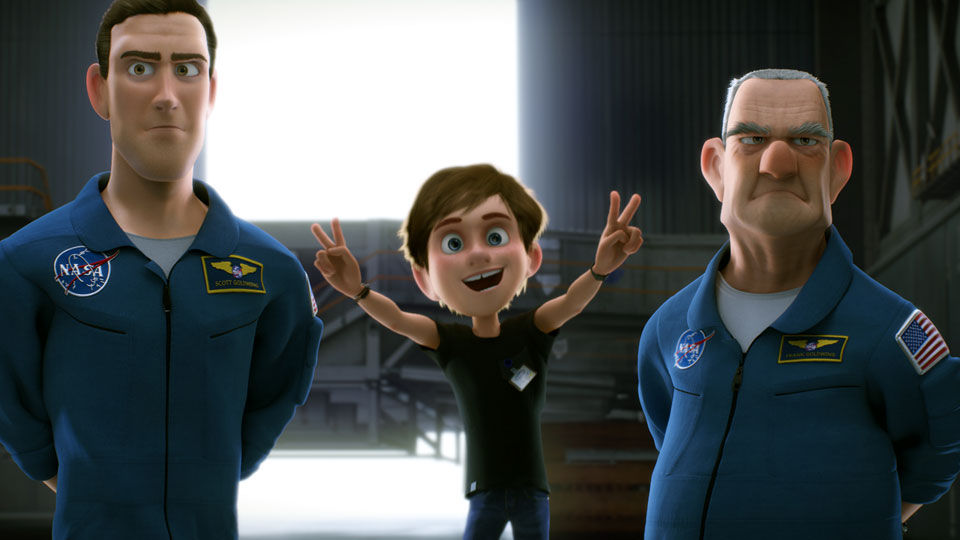 Denn sein Vater und sein Grossvater haben sich zerstritten. Die beiden Astronauten sollen nun fuer einen neue Mission wieder zusammen arbeiten. Mike sieht es als Chance.