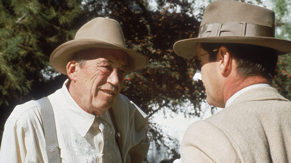 Noah Cross (John Huston) & J.J. Gittes (Jack Nicholson)
