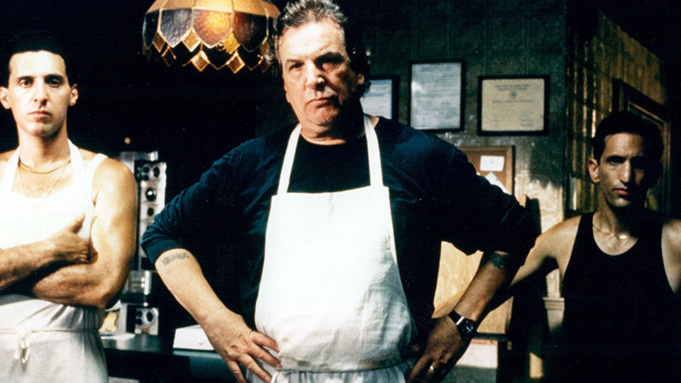 Pino (John Turturro), Sal (Danny Aiello) und Vito (Richard Edson)