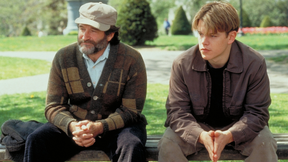 Sean (Robin Williams) & Will (Matt Damon)