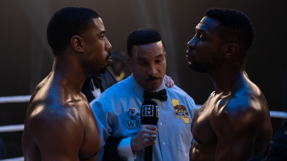 Adonis (Michael B. Jordan) und Damian (Jonathan Majors)