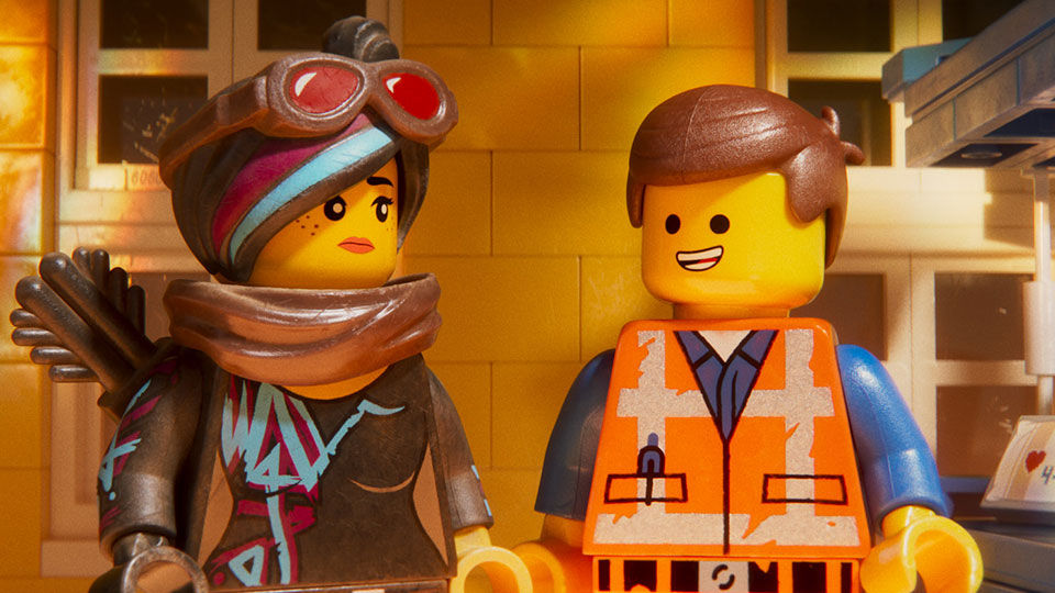 Wyldstyle und Emmet Brickowski