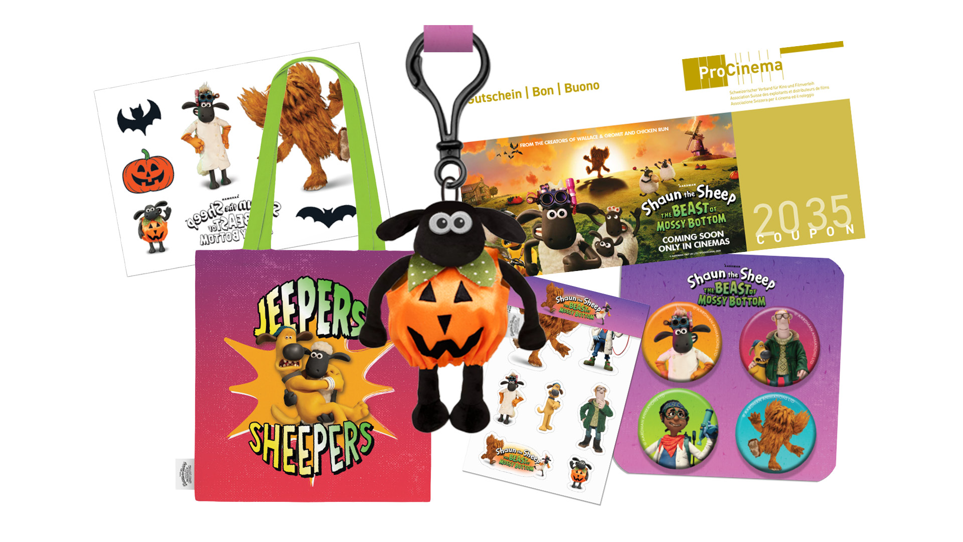 Gewinne Goodie-Sets von SHAUN DAS SCHAF